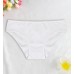 Katoenen dames slip met strakke taille