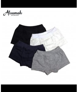 Katoenen jongensboxershorts, twee stuks per doos