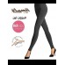 Effen, naadloze dameslegging, dikte 80 den