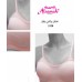 seamless dunne lycra camisole-sportbeha voor dames 