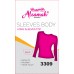 Slim-fit damesmodel met lange mouwen en ronde hals