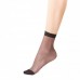 Korte, glanzende dames panty